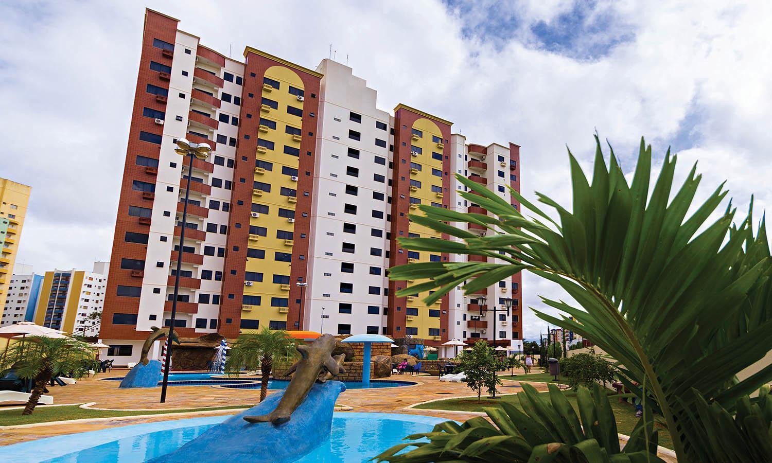 Golden Dolphin Supreme - Viva Ferias Apartment Caldas Novas Ngoại thất bức ảnh